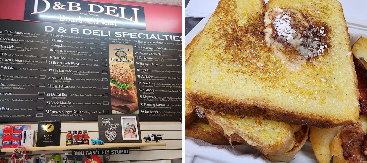D&B Deli & Grocery Menu